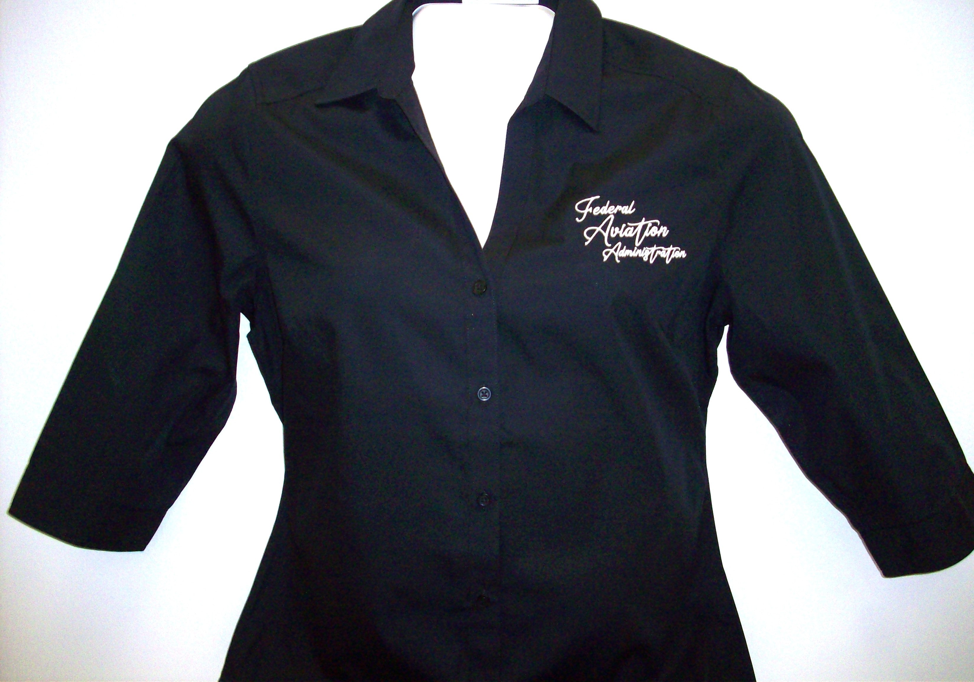 Clearance! Ladies PA Poplin 3/4 Sleeve
