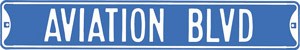 Metal Magnet Aviation Blvd