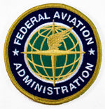 Patch FAA Embroidered 3"