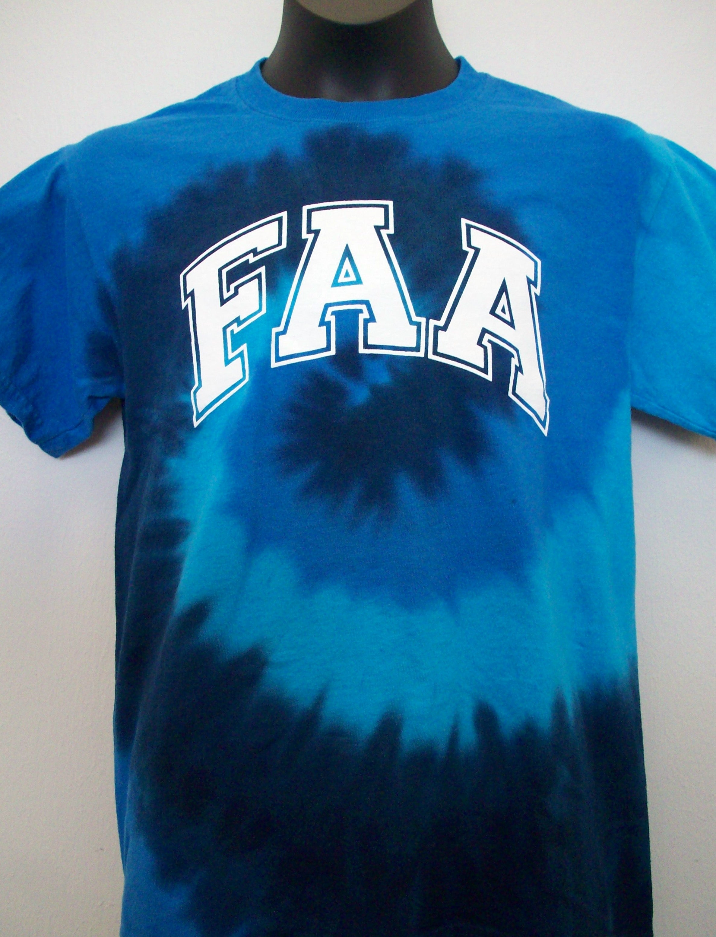 Youth T-shirt FAA Tie-Dye - Ocean Rainbow