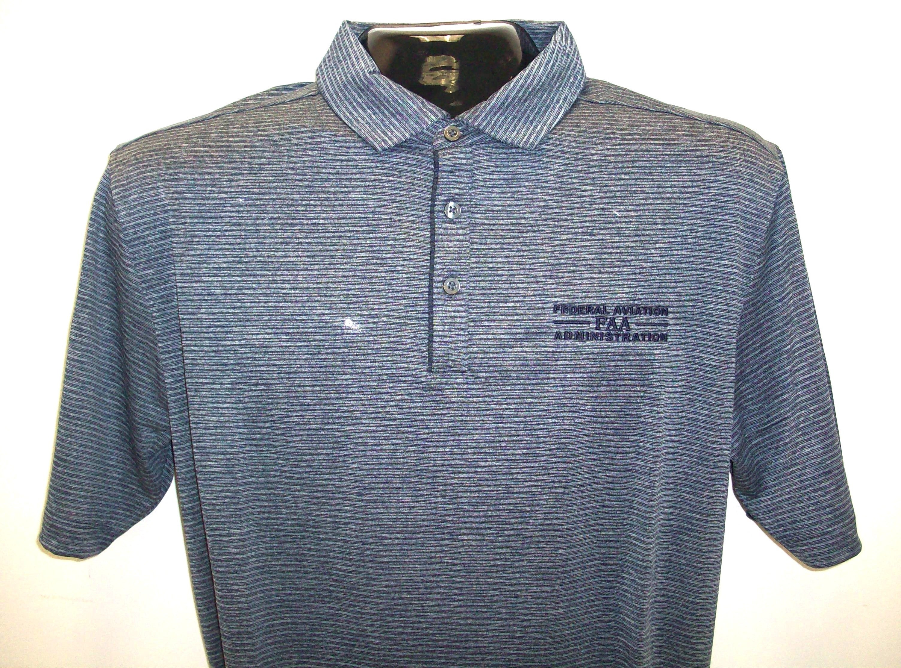 Polo Shirt FAA Shadow Stripe