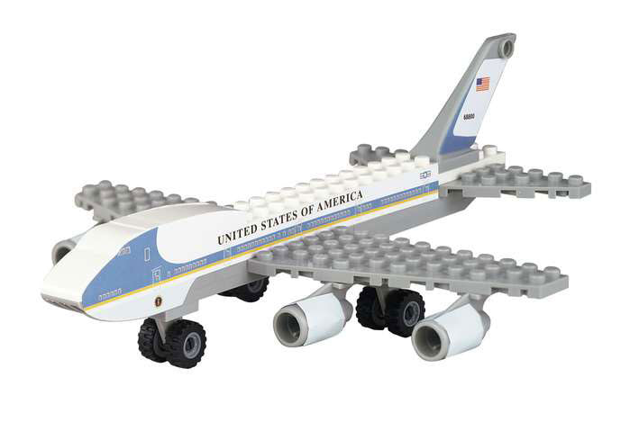 Air Force One Block Toy