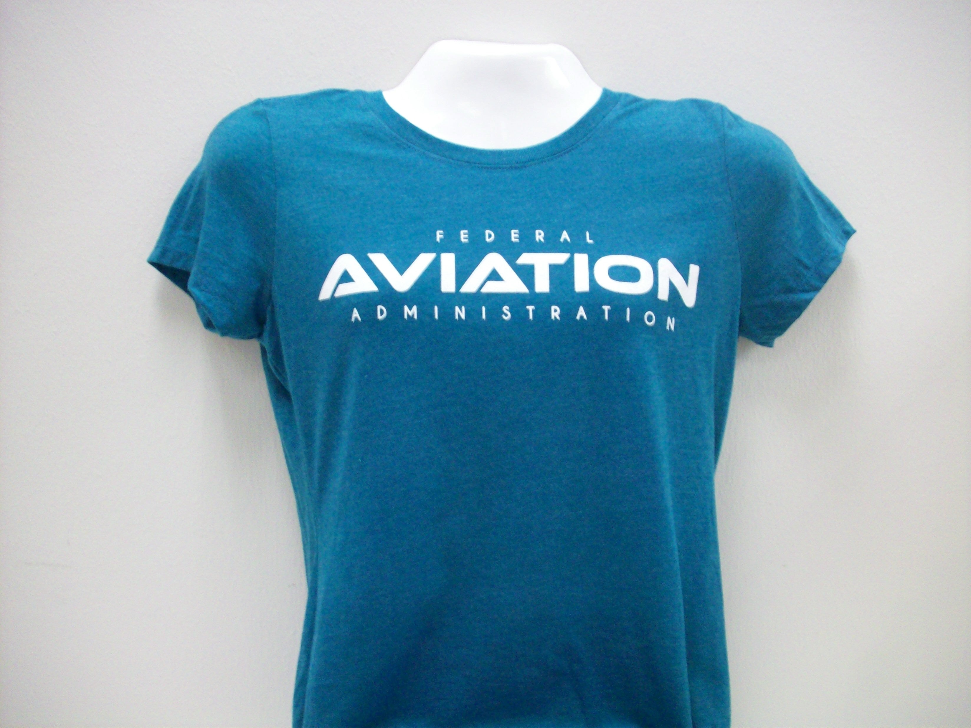 Ladies T-Shirt FAA District Tri-Blend Heather Teal