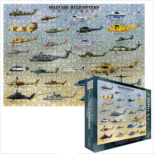 Puzzle Military Helicopters