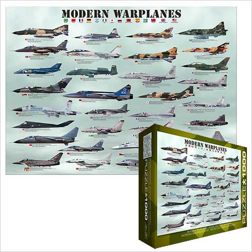 Puzzle Modern Warplanes