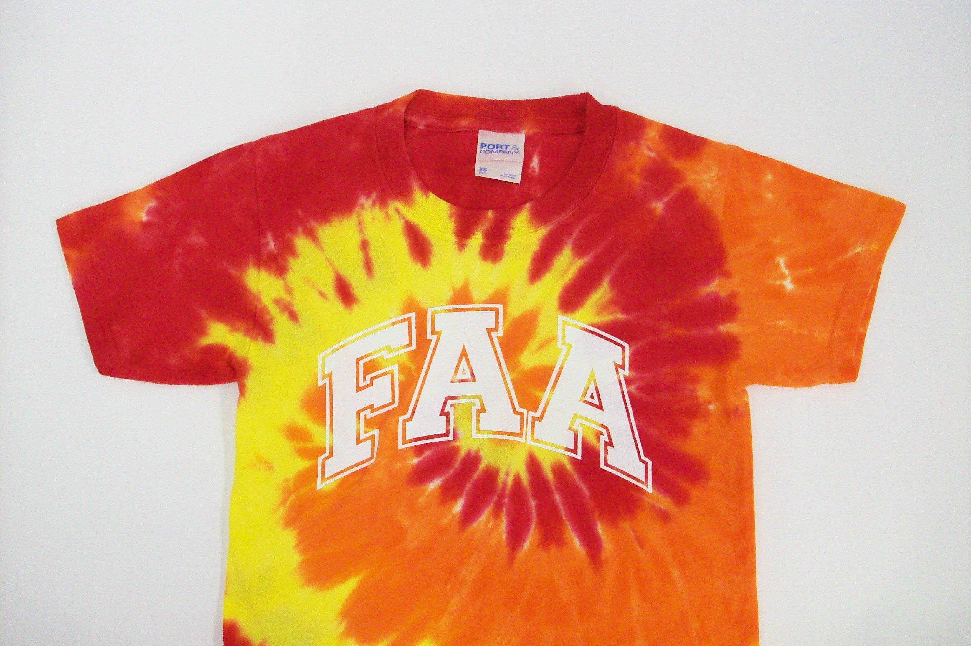 Blaze Rainbow Youth T-shirt FAA Tie-Dye