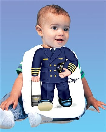 Bib Add-A-Kid - Airline Pilot