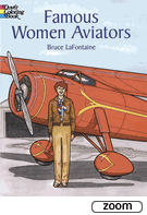 Famous Women Aviators Coloring Book