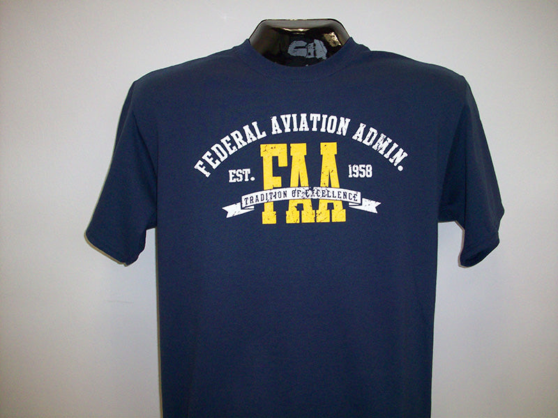 T-shirt FAA Banner - Navy