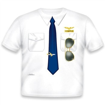 Toddler T-Shirt Add-A-Kid - Pilot Shirt