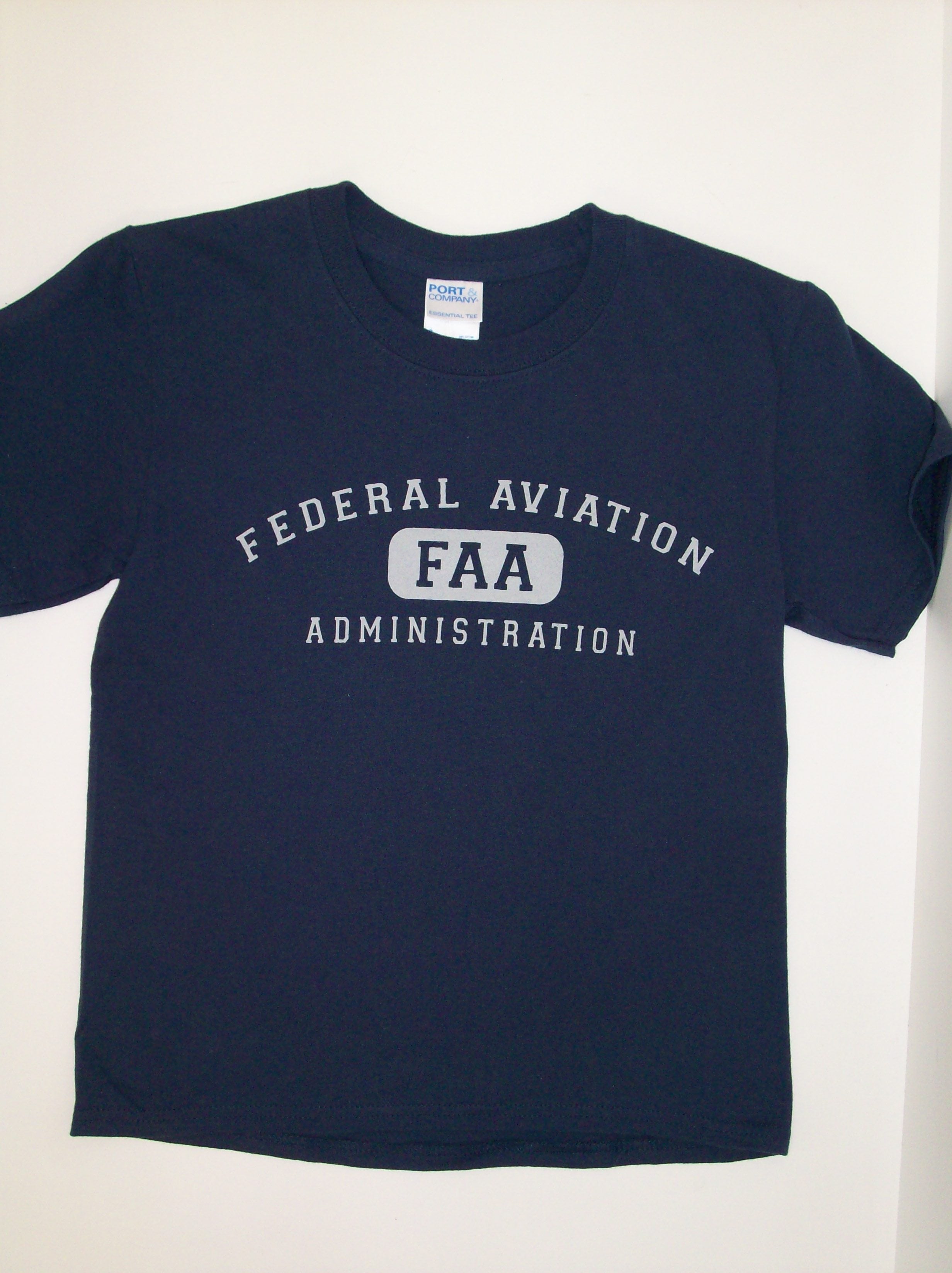 Youth T-Shirt FAA Athletic - Navy